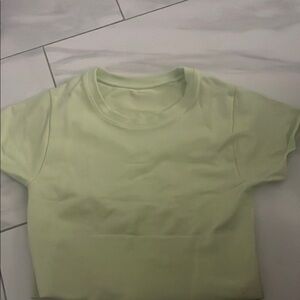 womens Light Green T-Shirt